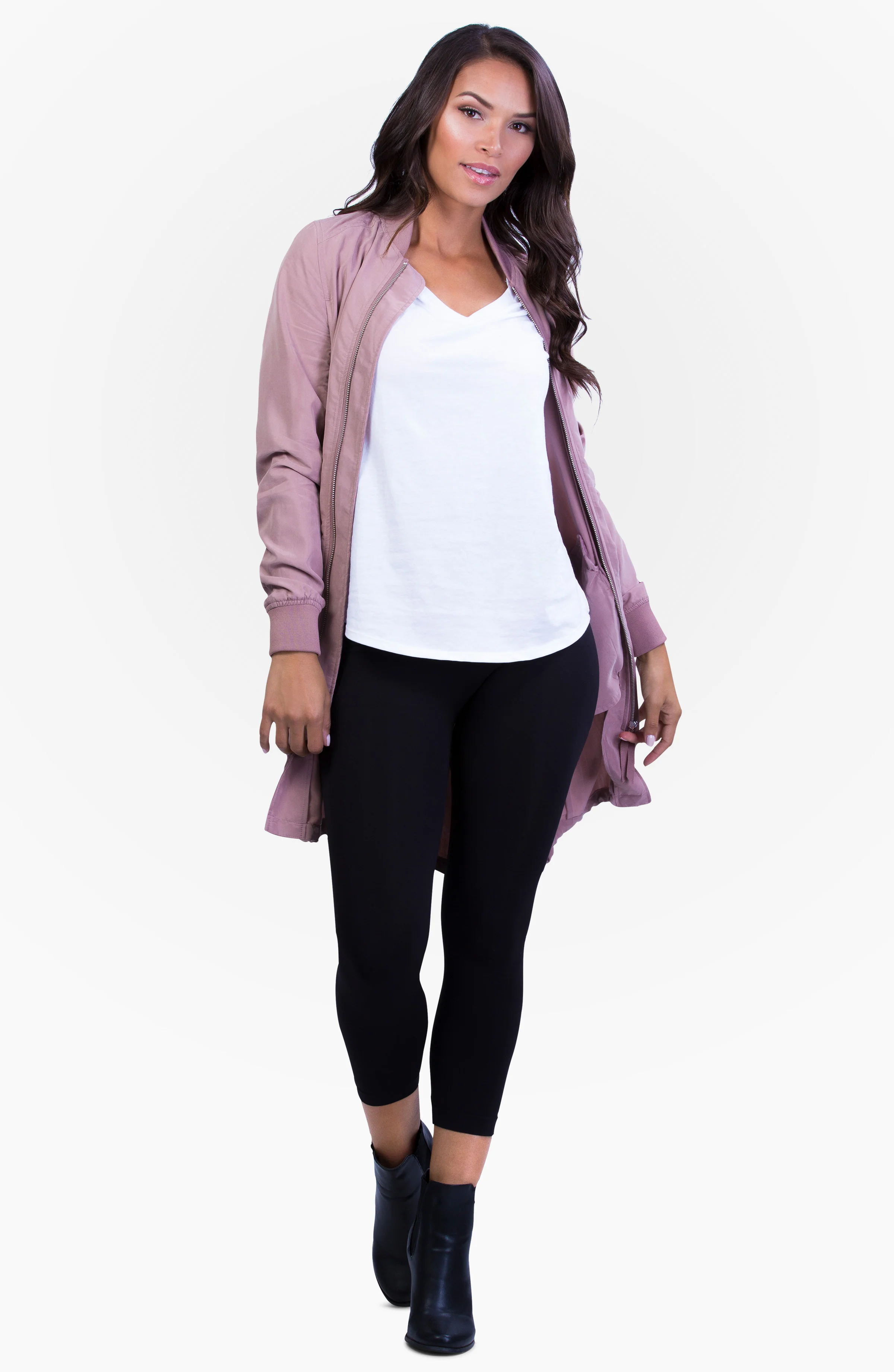 Mother Tucker® Breathable Seamless Compression Capri Leggings