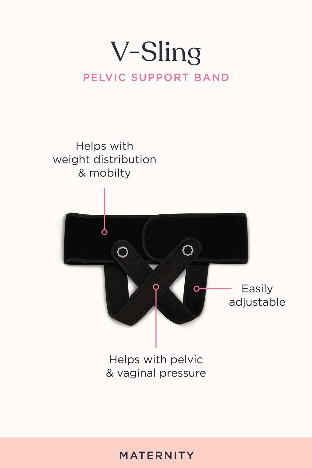Maternity V-Sling - Pelvic Pain Relief Band