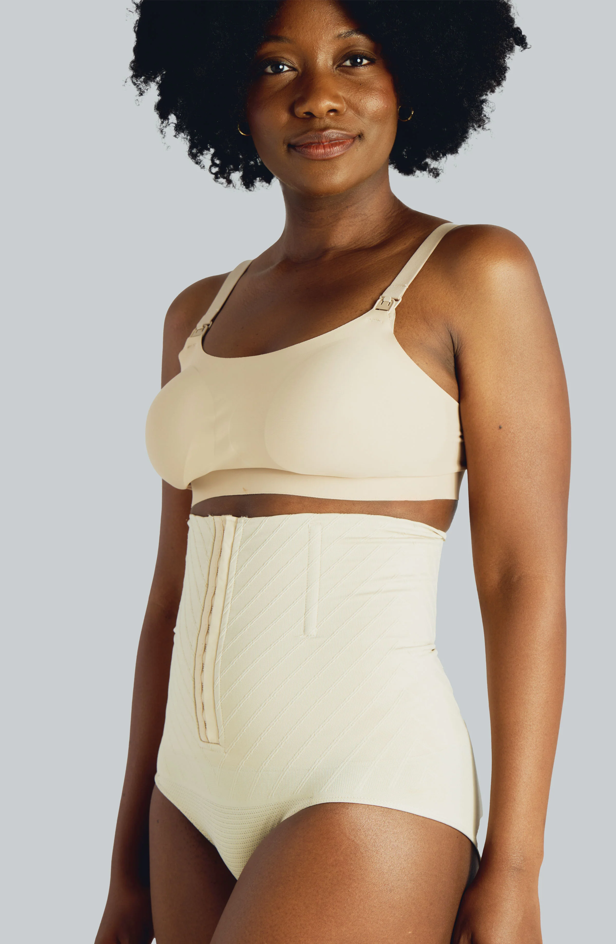 Ropa interior de talle alto para cesárea para la recuperación posparto