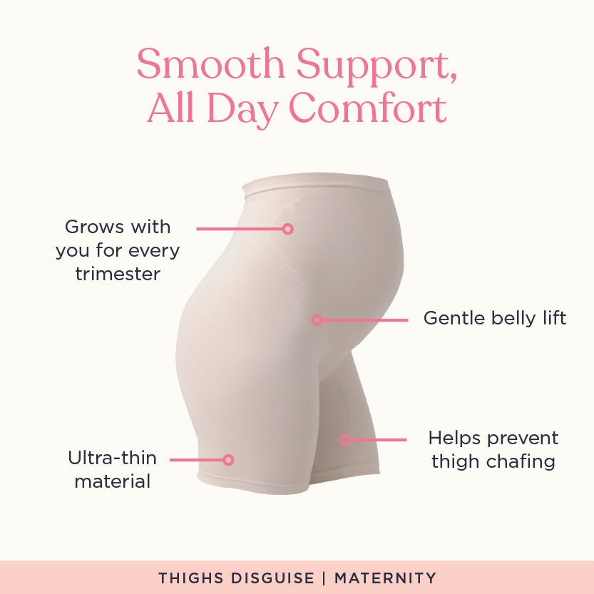 Maternity Thighs Disguise Anti-Chafing Smoothing Shorts for Under Clothes
