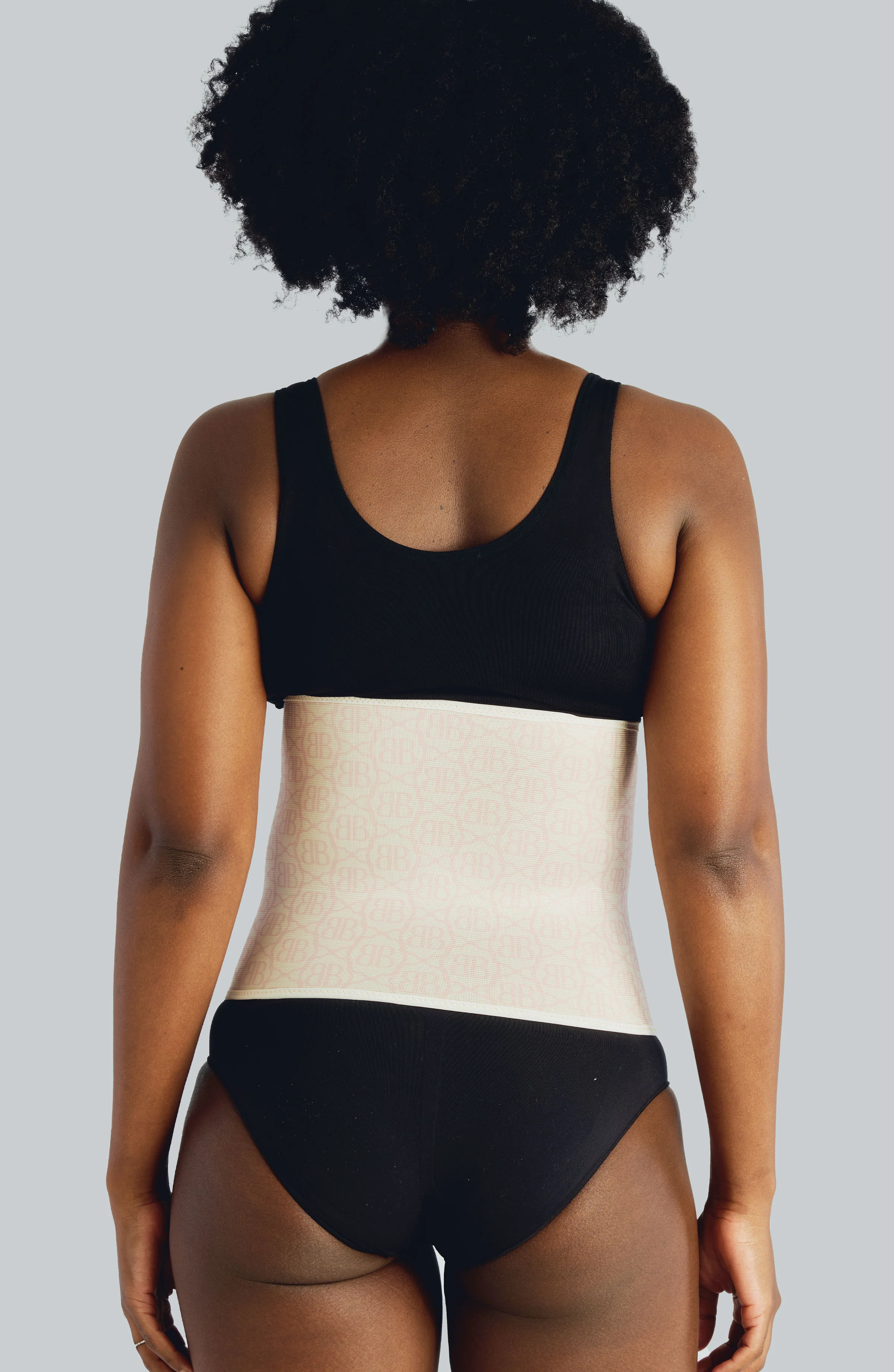 Original Postpartum Belly Wrap, Latex-Free and Uncovered