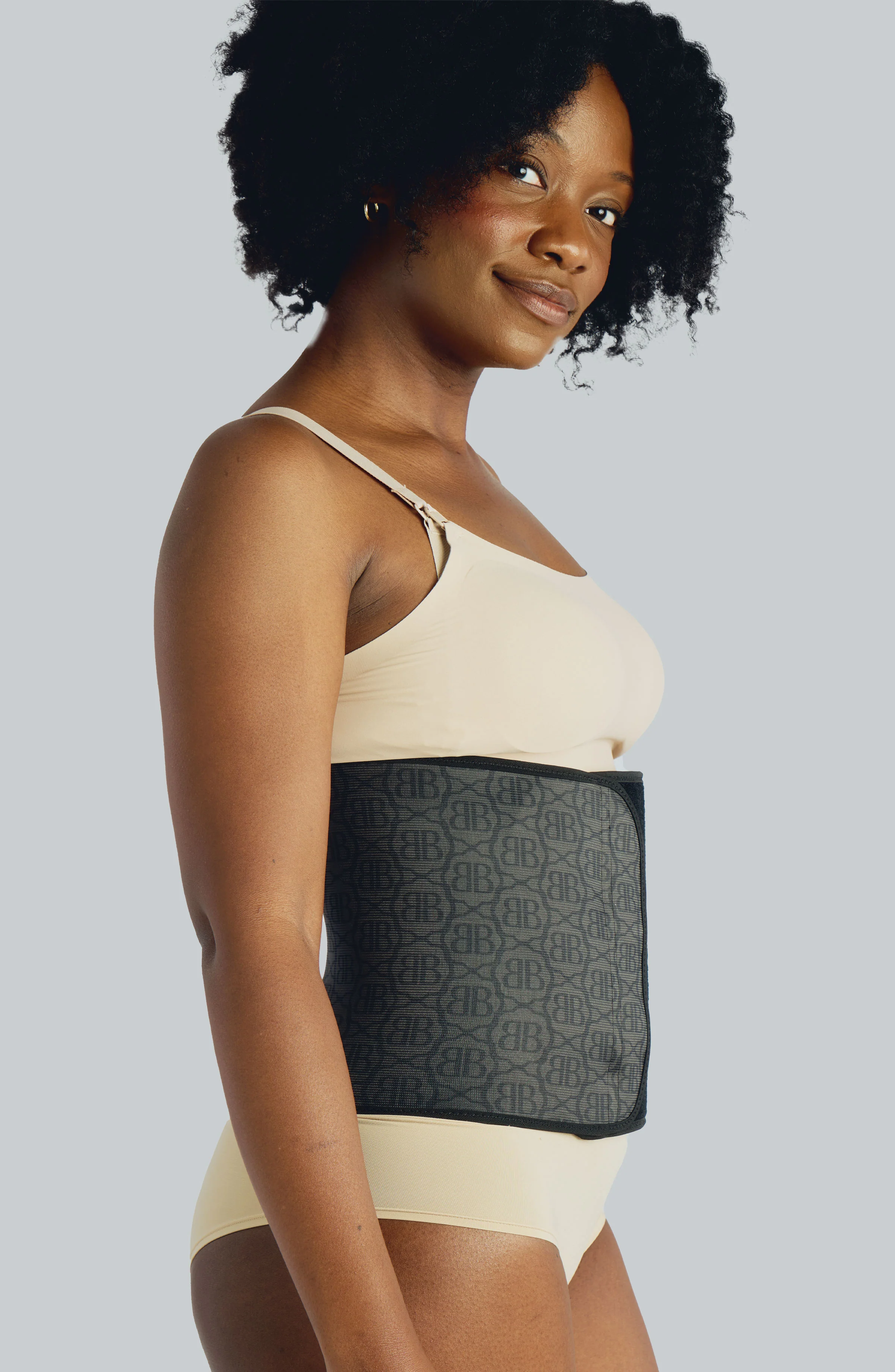Original Postpartum Belly Wrap, Latex-Free and Uncovered