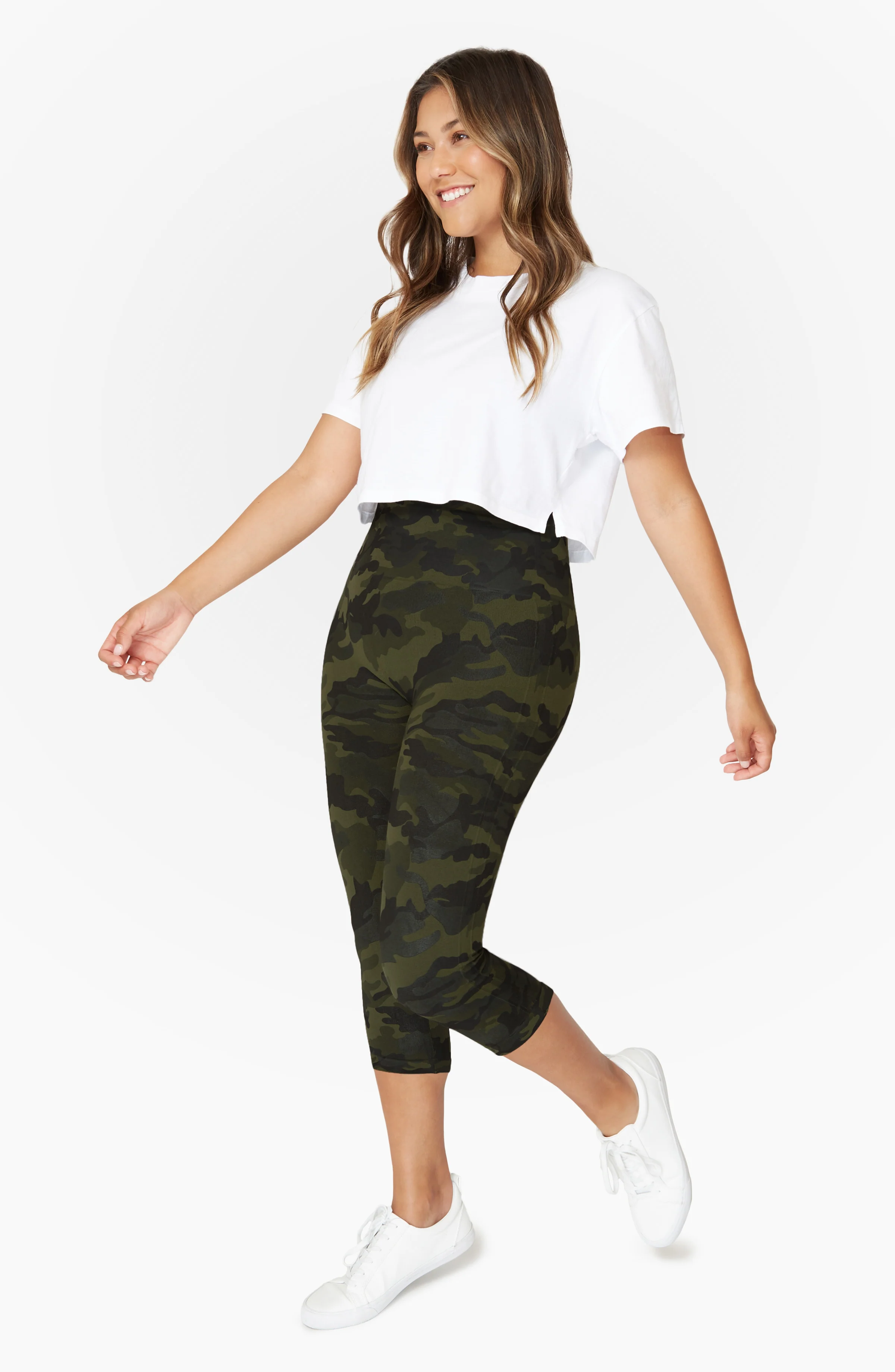 Mother Tucker® Breathable Seamless Compression Capri Leggings