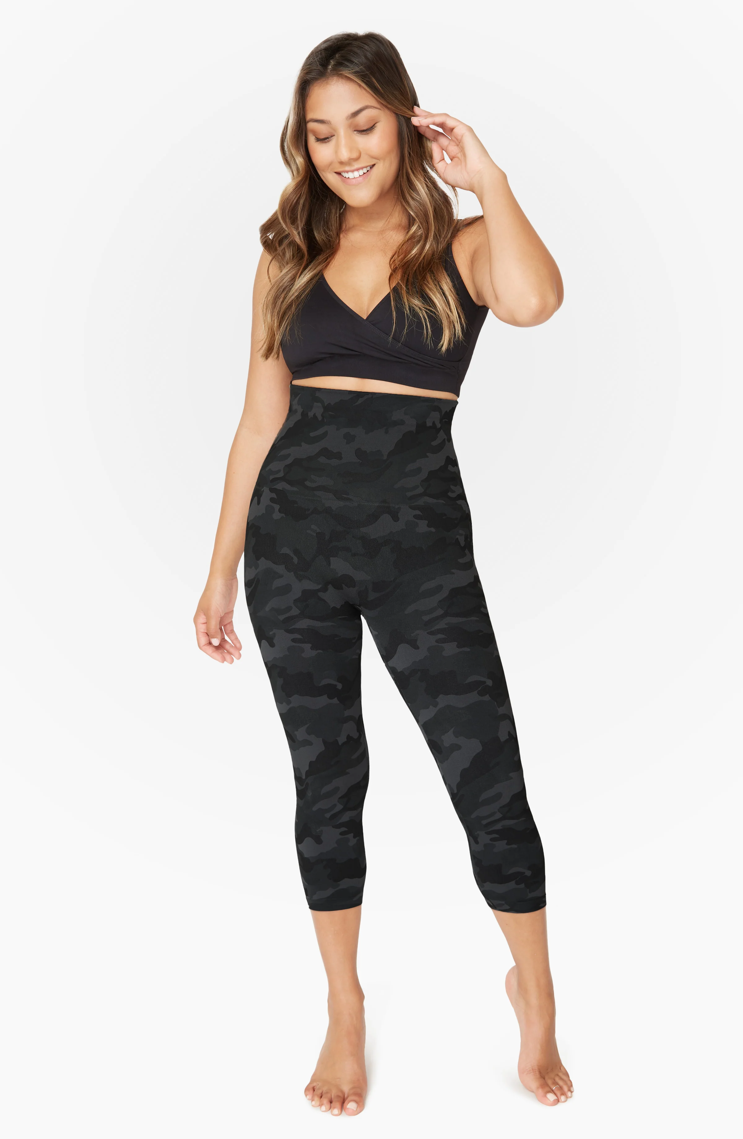 Mother Tucker® Breathable Seamless Compression Capri Leggings