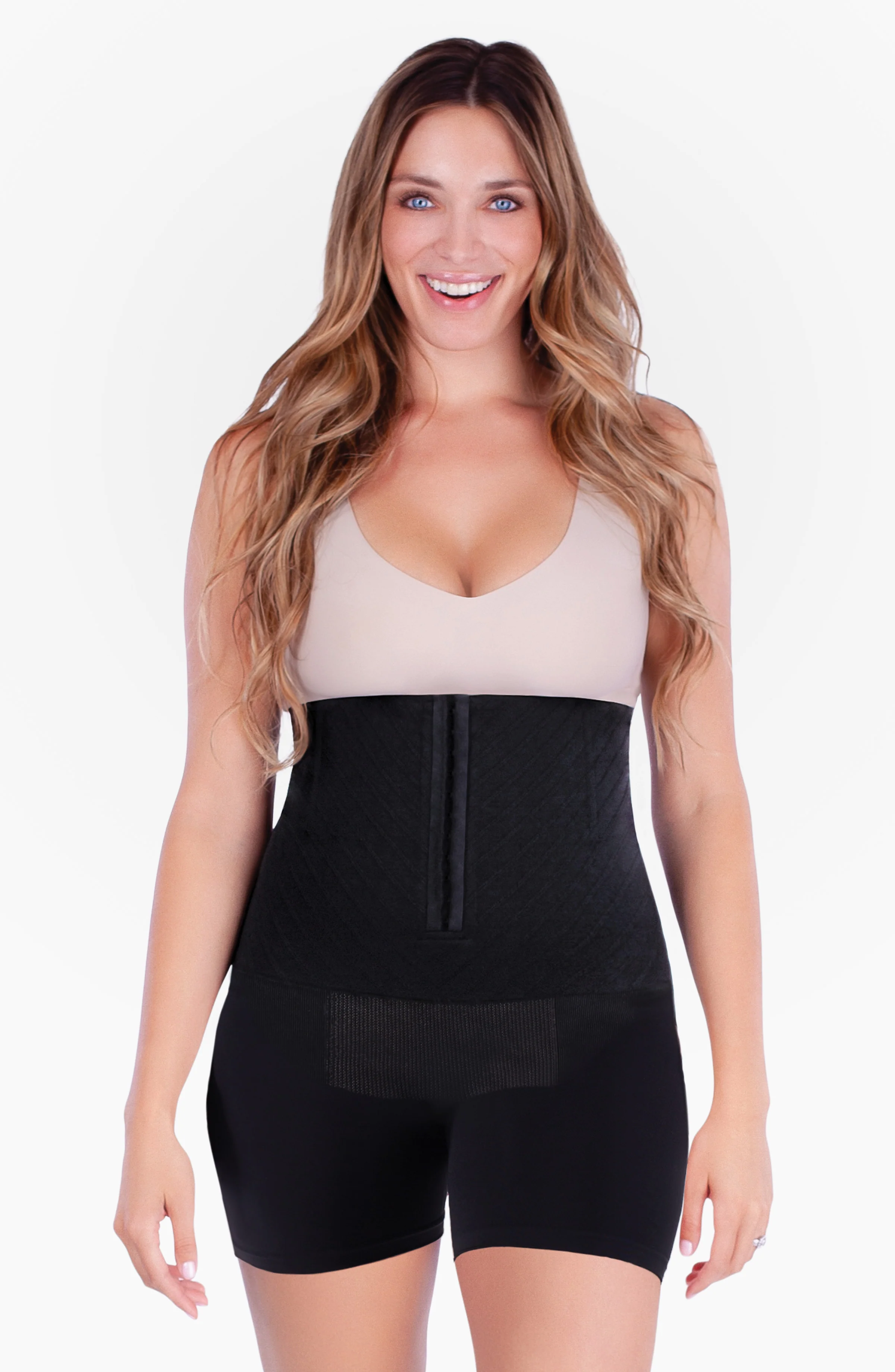 C-Section Compression Shorts with Silver-Infused Fibers