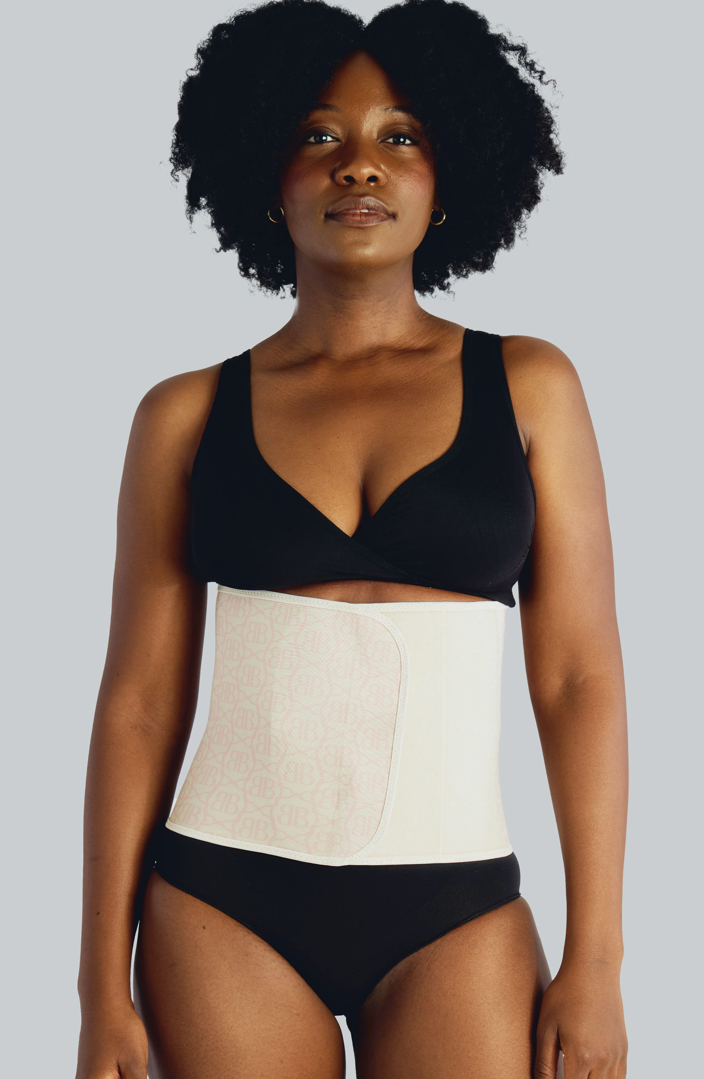 Original Postpartum Belly Wrap, Latex-Free and Uncovered
