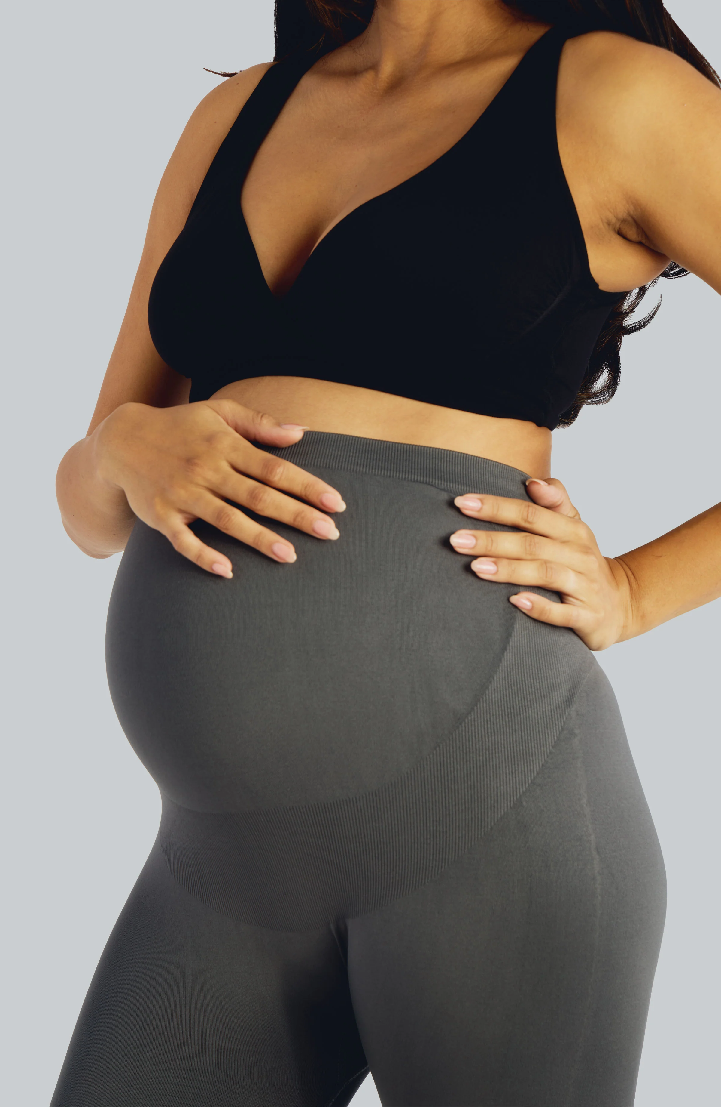 Maternity Leggings with Bump Support™ for Belly Comfort and Smoothing