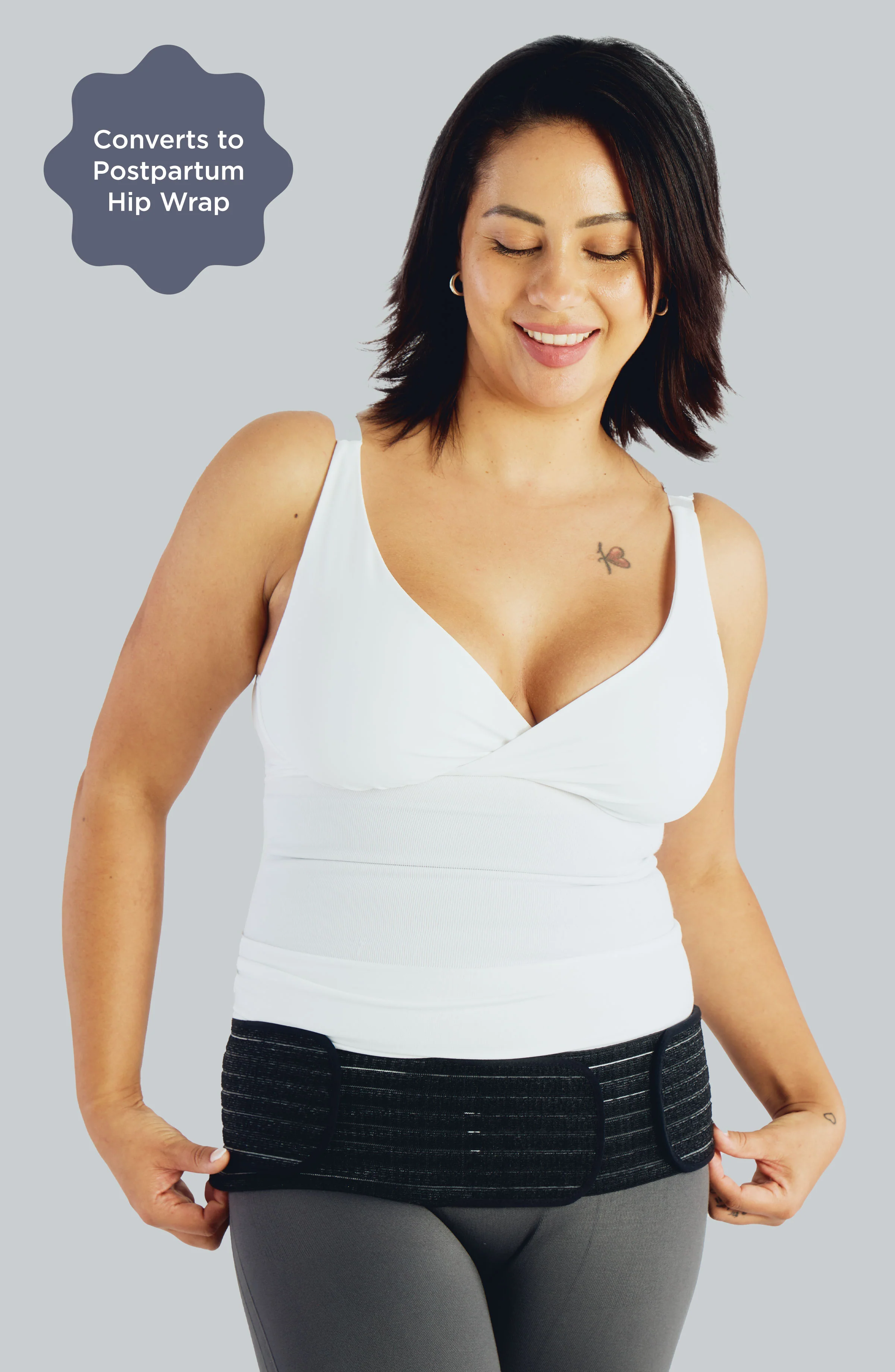 2-in-1 Bandit Maternity Belly Band and Postpartum Hip Wrap