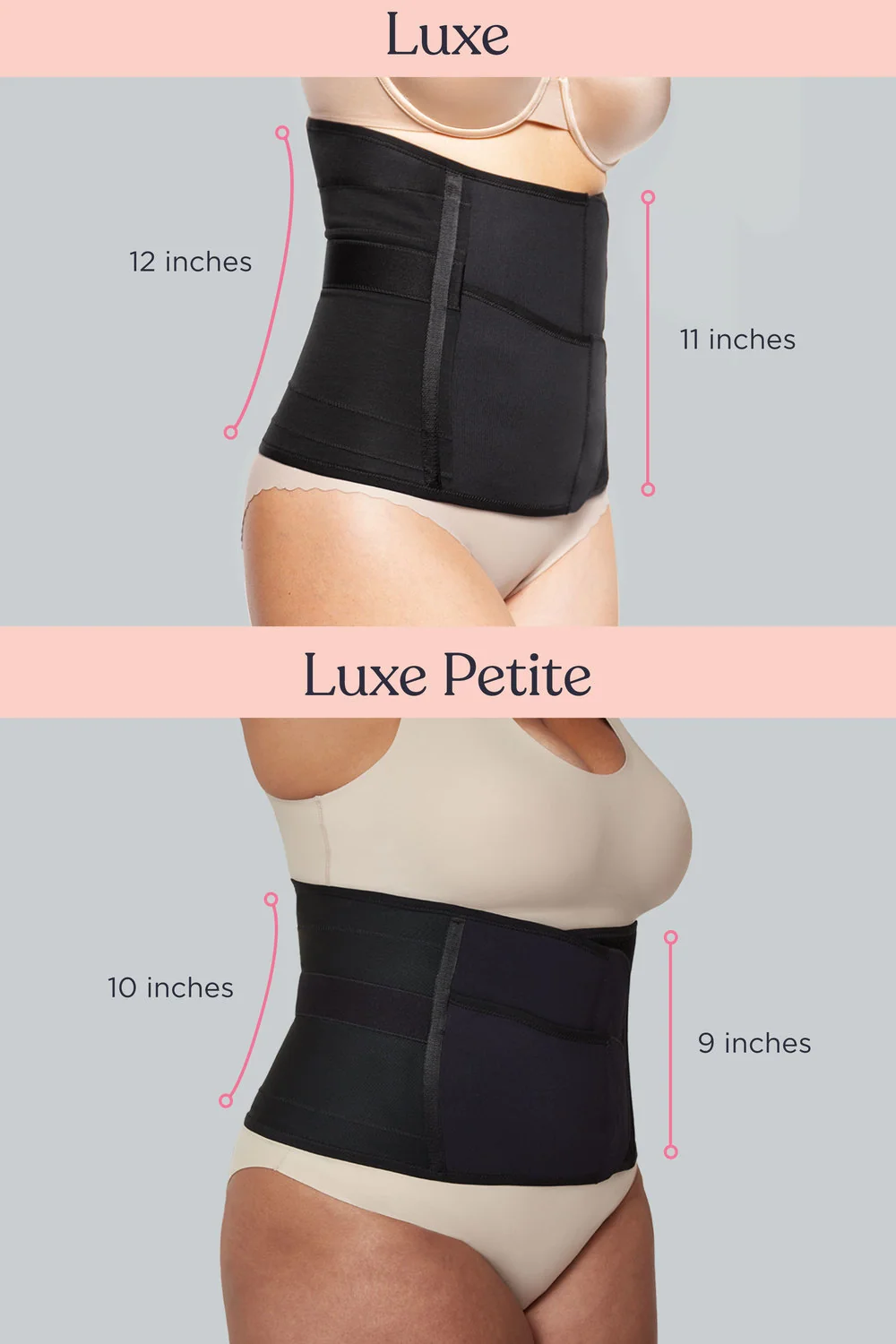 Belly Wrap Pasca Persalinan Luxe dengan Kain SecureStretch
